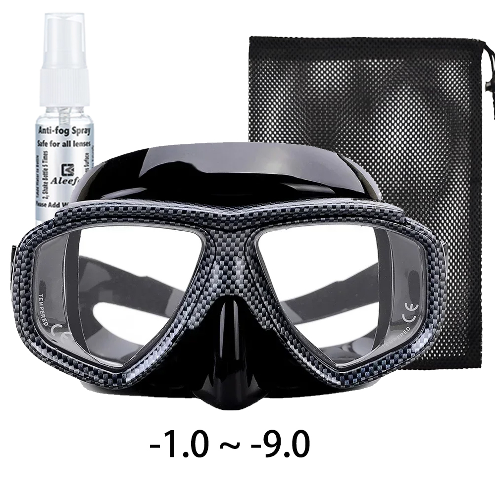 Anti Pollution Mask - Masker Selam Miopia Kulit Ular Anti