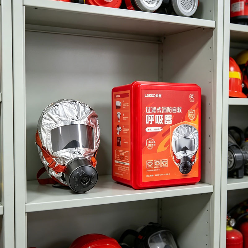 Kn95 Respirator Mask - Masker Penyaring Gas Alat Pernapasan Penyelamat