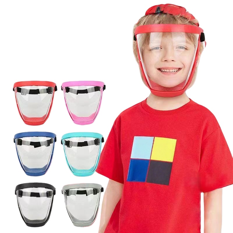 Kids Face Mask - Masker Transparan Full-Face Anak Anti Debu