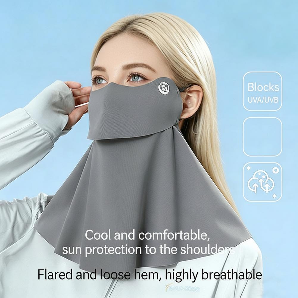 Sports Mask Breathable - Masker Wajah dan Leher Pelindung Matahari