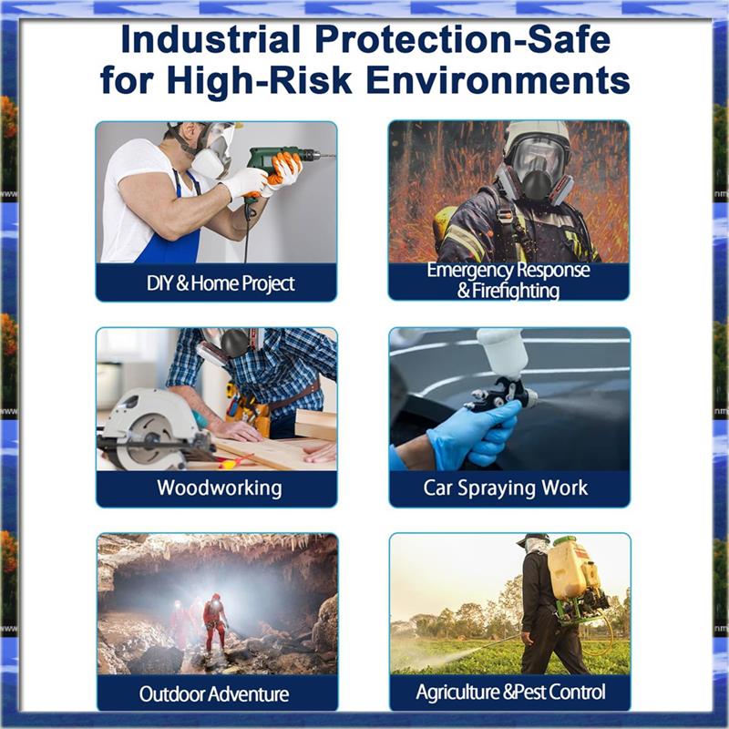 LJL Masker Respirator Wajah Pe - Dust Mask Construction ulasan dan harga