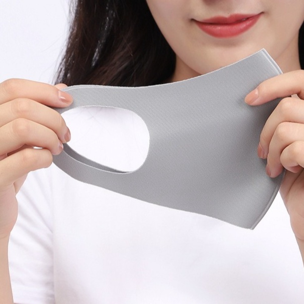 Masker Sutra Es Bernapas Baru  - Kids Face Mask ulasan dan harga