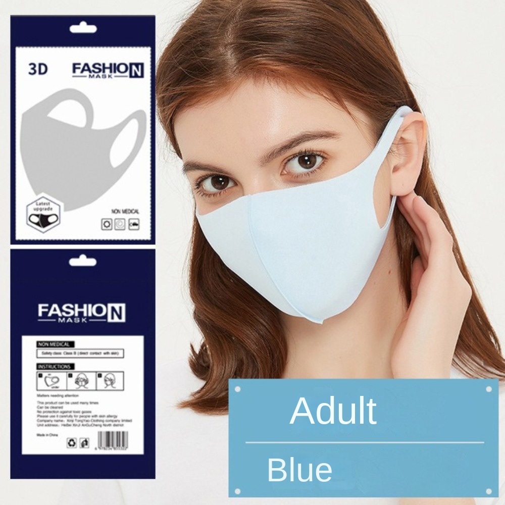 Masker Sutra Es Bernapas Baru  - Kids Face Mask ulasan dan harga